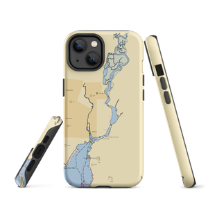 Quinnipiac River Marina (New Haven, CT) NOAA Chart  Tough iPhone Case