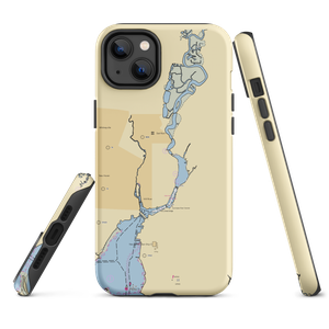 Quinnipiac River Marina (New Haven, CT) NOAA Chart  Tough iPhone Case