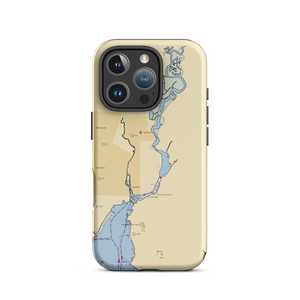 Waucoma Yacht Club (New Haven, CT) NOAA Chart  Tough iPhone Case