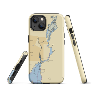 Waucoma Yacht Club (New Haven, CT) NOAA Chart  Tough iPhone Case