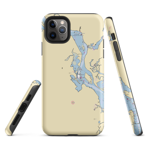 Safe Harbor Essex Island (Centerbrook, CT) NOAA Chart  Tough iPhone Case