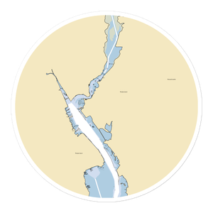 Oyster House Marina (Providence, RI) NOAA Chart Sticker