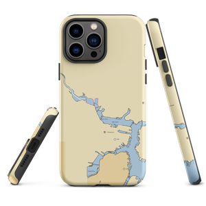 The Mystic Wellington Yacht Club (Somerville, MA) NOAA Chart  Tough iPhone Case