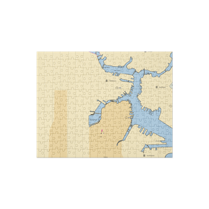 Charlesgate Yacht Club (Cambridge, MA) NOAA Chart Jigsaw Puzzle