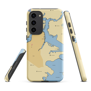 Atlantic Wharf Docks (Boston, MA) NOAA Chart Samsung Phone Case