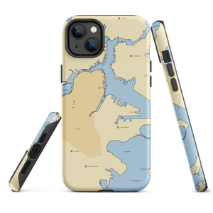 Independence Wharf (Boston, MA) NOAA Chart  Tough iPhone Case