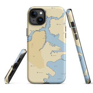 Independence Wharf (Boston, MA) NOAA Chart  Tough iPhone Case