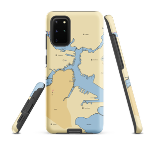 Lewis Wharf Marina (Boston, MA) NOAA Chart Samsung Phone Case