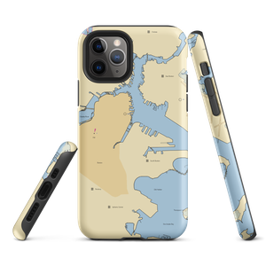 Boston Harbor Sailing Club (Boston, MA) NOAA Chart  Tough iPhone Case