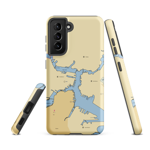 Mystic Marine Fuel (Chelsea, MA) NOAA Chart Samsung Phone Case