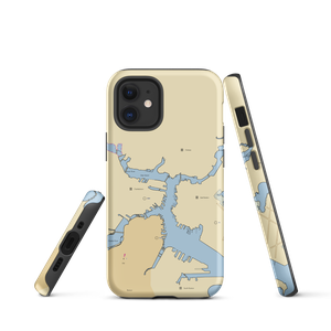 Mystic Marine Fuel (Chelsea, MA) NOAA Chart  Tough iPhone Case