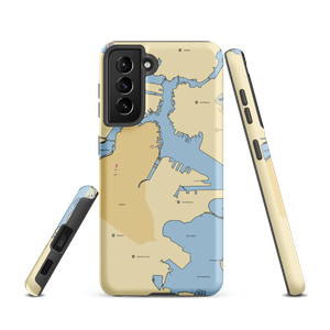 India Wharf Marina (Boston, MA) NOAA Chart Samsung Phone Case