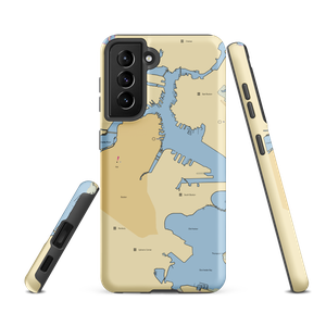 The Marina at Rowes Wharf (Boston, MA) NOAA Chart Samsung Phone Case