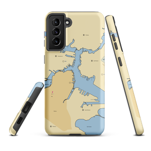 Boston Waterboat Marina (Boston, MA) NOAA Chart Samsung Phone Case