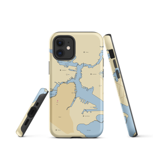 Boston Waterboat Marina (Boston, MA) NOAA Chart  Tough iPhone Case