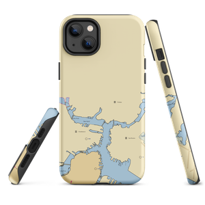 Admiral's Hill Marina (Everett, MA) NOAA Chart  Tough iPhone Case