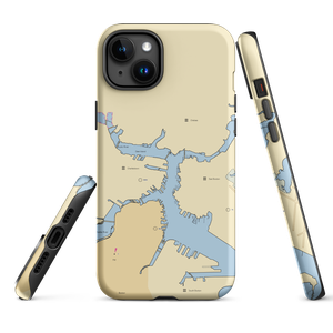 Chelsea Yacht Club (Chelsea, MA) NOAA Chart  Tough iPhone Case