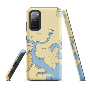 Boston Bay Marina (Chelsea, MA) NOAA Chart Samsung Phone Case