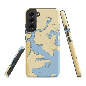 Boston Harbor Shipyard & Marina (Boston, MA) NOAA Chart Samsung Phone Case