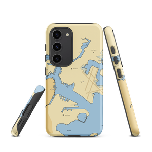 Boston Harbor Shipyard & Marina (Boston, MA) NOAA Chart Samsung Phone Case