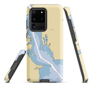 Safe Harbor Cove Haven (Riverside, RI) NOAA Chart Samsung Phone Case