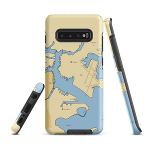 Jeffries Yacht Club (Boston, MA) NOAA Chart Samsung Phone Case