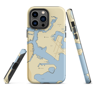 Jeffries Yacht Club (Boston, MA) NOAA Chart  Tough iPhone Case