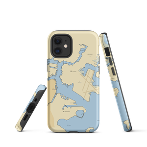 Jeffries Yacht Club (Boston, MA) NOAA Chart  Tough iPhone Case