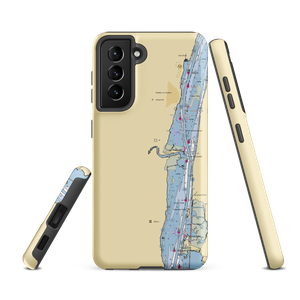 Saugerties Power Boat Association (Malden On Hudson, NY) NOAA Chart Samsung Phone Case