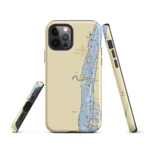 Saugerties Marina (Malden On Hudson, NY) NOAA Chart  Tough iPhone Case