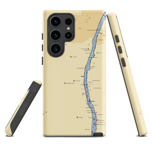 Scarano Boat Works (Glenmont, NY) NOAA Chart Samsung Phone Case