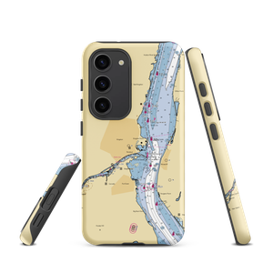 Kingston Lighthouse Landing (Rhinecliff, NY) NOAA Chart Samsung Phone Case