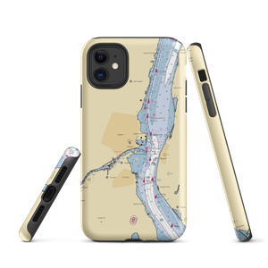 Kingston Lighthouse Landing (Rhinecliff, NY) NOAA Chart  Tough iPhone Case