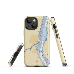 Kingston Lighthouse Landing (Rhinecliff, NY) NOAA Chart  Tough iPhone Case