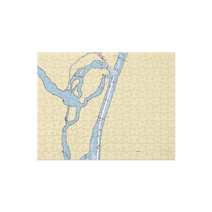 Capital District Marina (Troy, NY) NOAA Chart Jigsaw Puzzle