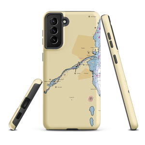 Rondout Yacht Basin (Connelly, NY) NOAA Chart Samsung Phone Case