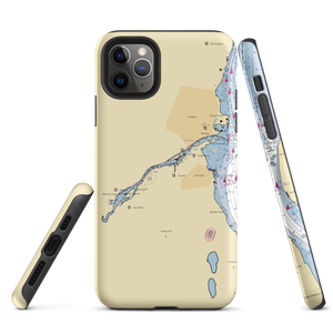 Hudson Valley Watersports Marina (Connelly, NY) NOAA Chart  Tough iPhone Case