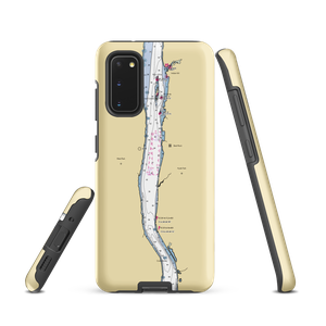 Hyde Park Landing (West Park, NY) NOAA Chart Samsung Phone Case