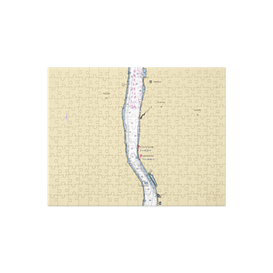 Rogers Point Boating Association (West Park, NY) NOAA Chart Jigsaw Puzzle