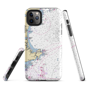 Crescent Yacht Club (Haverhill, MA) NOAA Chart  Tough iPhone Case