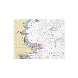 Crescent Yacht Club (Haverhill, MA) NOAA Chart Jigsaw Puzzle