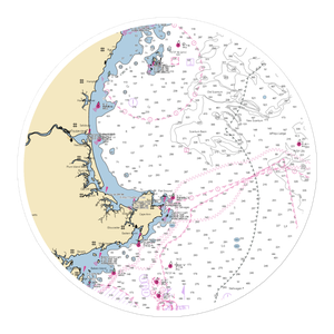 Abbott's Marine Service (Groveland, MA) NOAA Chart Sticker