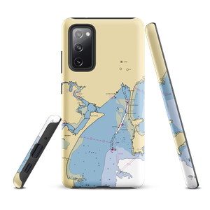 North Shore Boat Works (Lynn, MA) NOAA Chart Samsung Phone Case