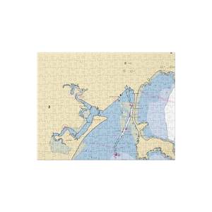 North Shore Boat Works (Lynn, MA) NOAA Chart Jigsaw Puzzle