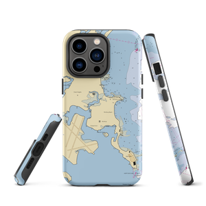Pleasant Park Yacht Club (Winthrop, MA) NOAA Chart  Tough iPhone Case