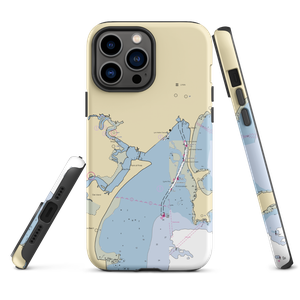 Point of Pines Yacht Club (Lynn, MA) NOAA Chart  Tough iPhone Case