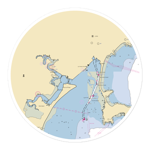 Point of Pines Yacht Club (Lynn, MA) NOAA Chart Sticker