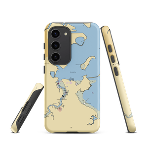 Safe Harbor Marina Bay (Quincy, MA) NOAA Chart Samsung Phone Case