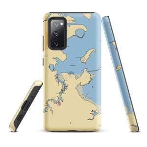 Safe Harbor Marina Bay (Quincy, MA) NOAA Chart Samsung Phone Case