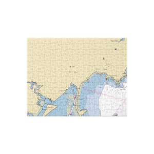 Volunteer Yacht Club (Lynn, MA) NOAA Chart Jigsaw Puzzle